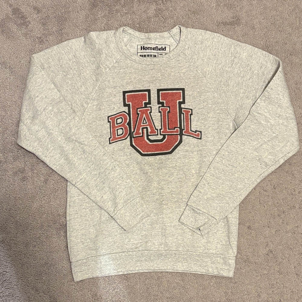 Gray Ball State University Sweatshirt